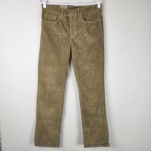 Levi's Light Tan Corduroy Straight Leg Pants - Picture 2 of 13